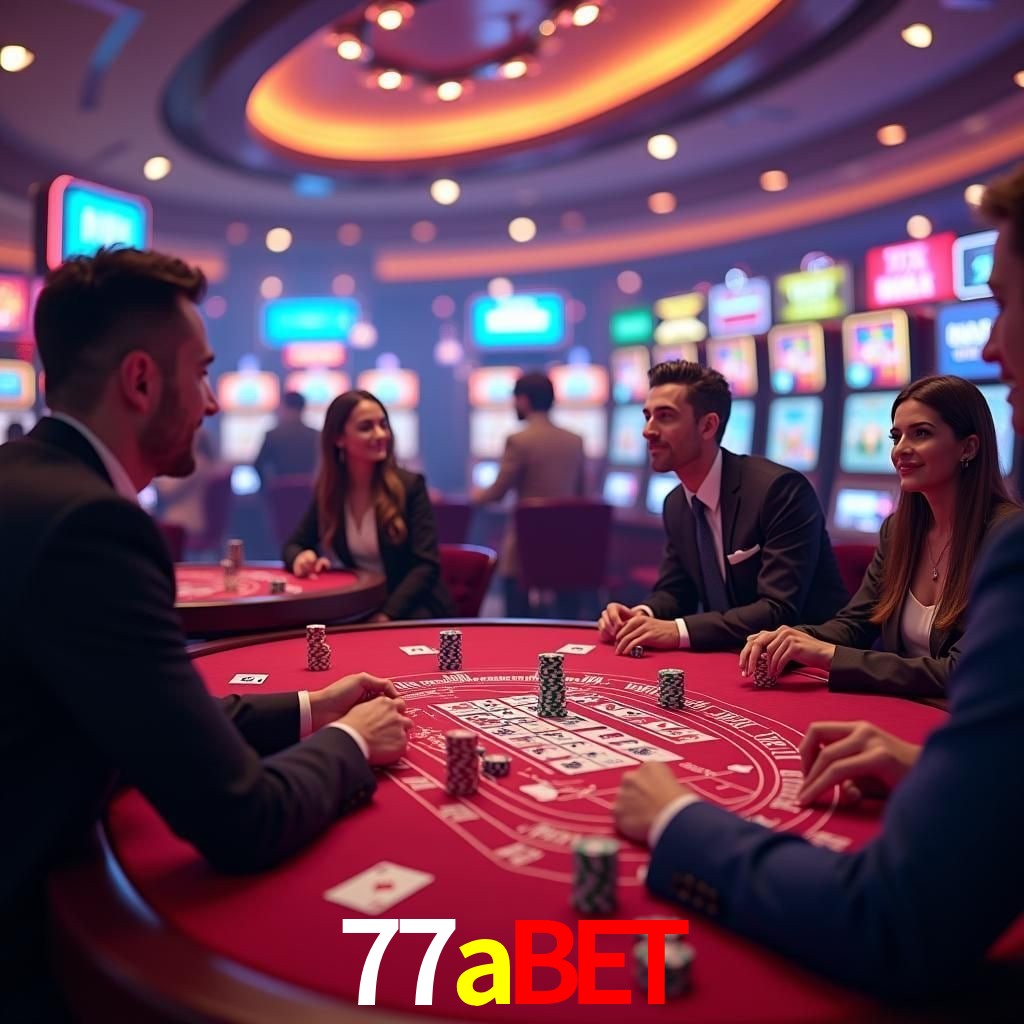 Interface do App 77abet